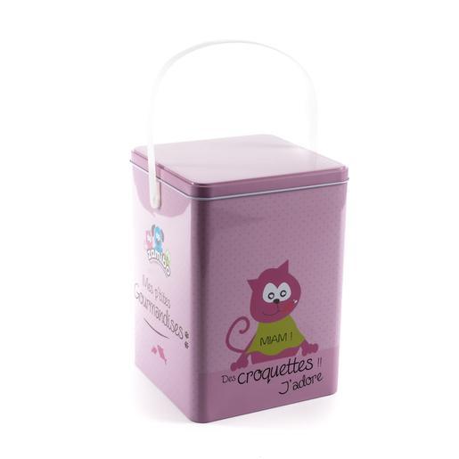 Boite A Croquettes Pour Chat 15 X 15 X H 21 Cm Accessoire Pour Chat La Foir Fouille Boite A Croquettes Pour Chat 15 X 15 X H 21 Cm Accessoire Pour Chat La Foir Fouille