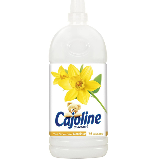 Adoucissant Cajoline à la fleur de Narcisse - 76 doses - 1.9 L