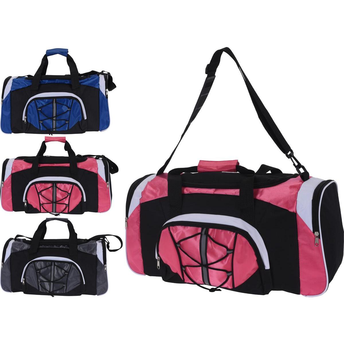 Sac de sport - 58 x 26 x H 22 cm - Différents modèles Sac de sport - 58 x 26 x H 22 cm - Différents modèles