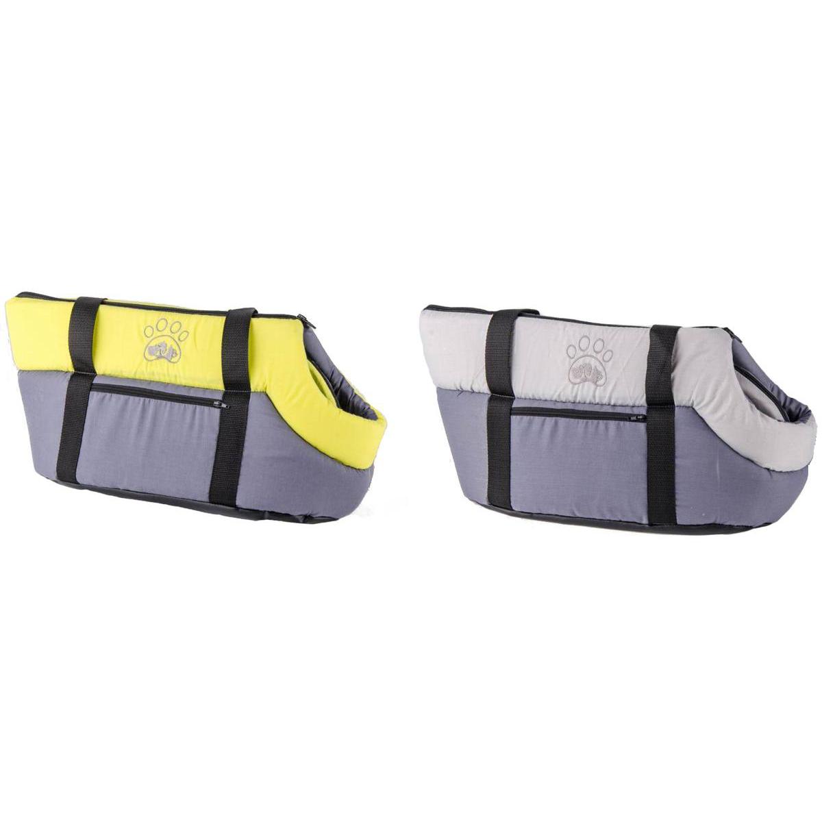 Sac De Transport Pour Chat La Foir Fouille Sac de transport - Polyester - Gris