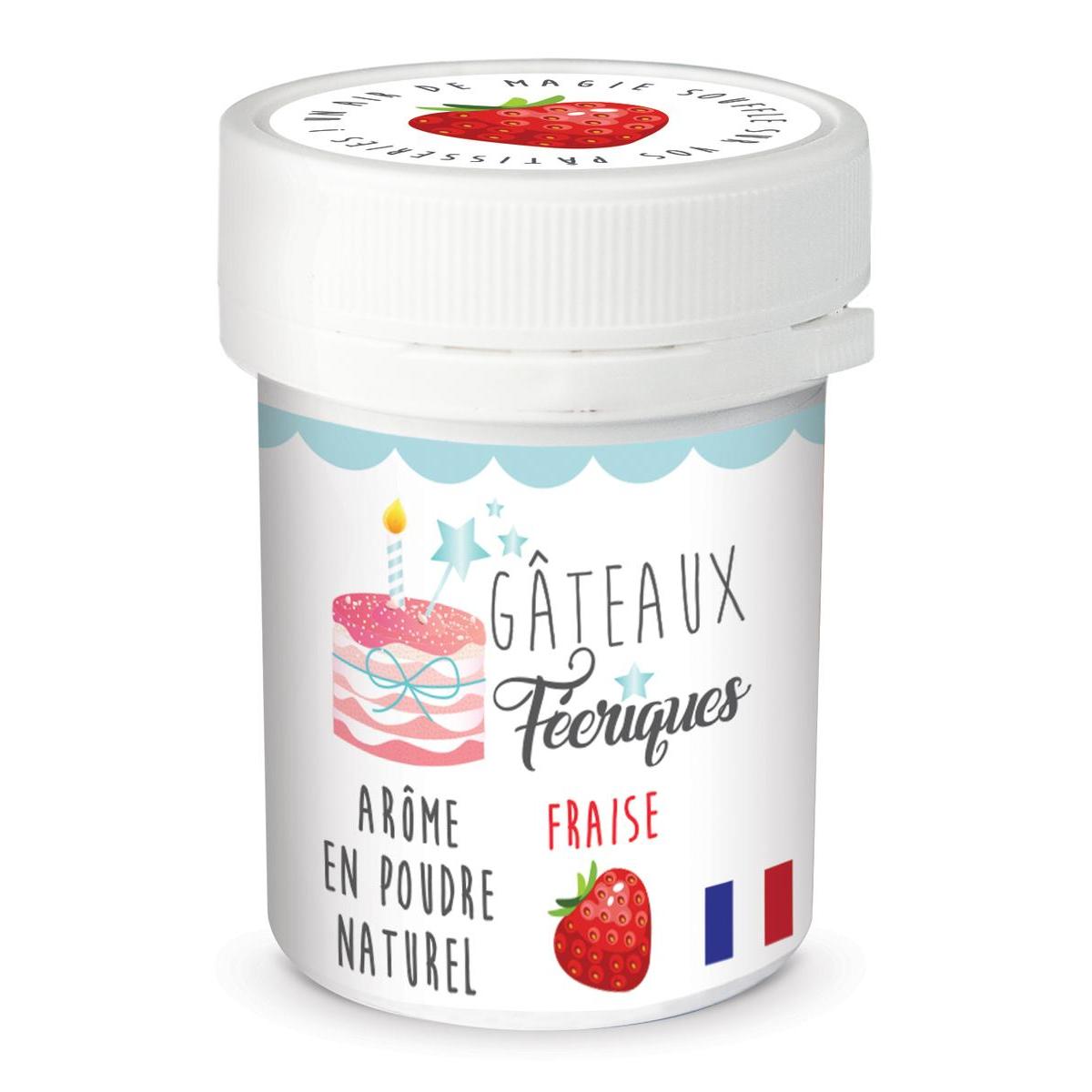 Arome En Poudre Naturel 15 G Gout Fraise Patisserie Decoration De Gateau La Foir Fouille