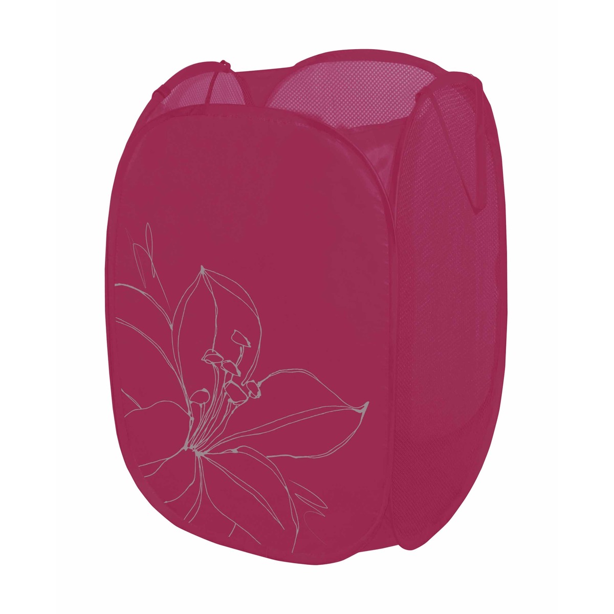 Panier à linge pop up - 60 x 30 cm - Violet pourpre