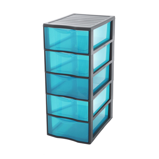 Tour De Rangement Gris Bleu Produits Divers La Foir Fouille