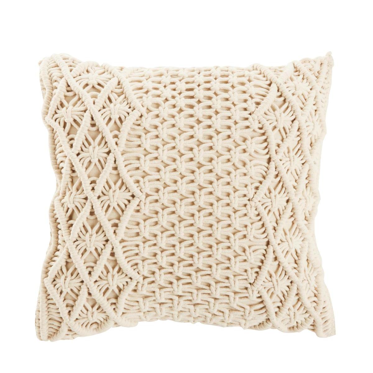coussin macrame