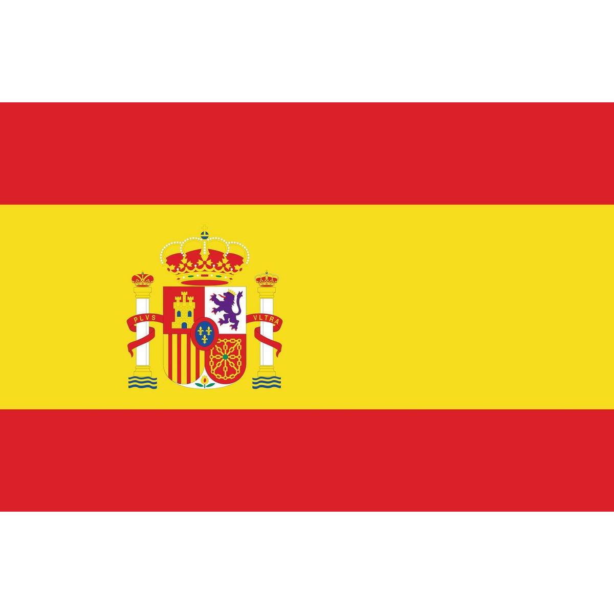 Drapeau Espagne Polyester Jaune Rouge Tous Supporters La Foir Fouille Drapeau Espagne Polyester Jaune Rouge Tous Supporters La Foir Fouille