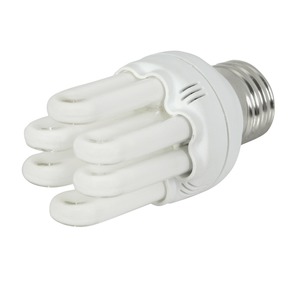 Ampoule compacte E27 - 12 x 4.5 x 15 cm - Blanc
