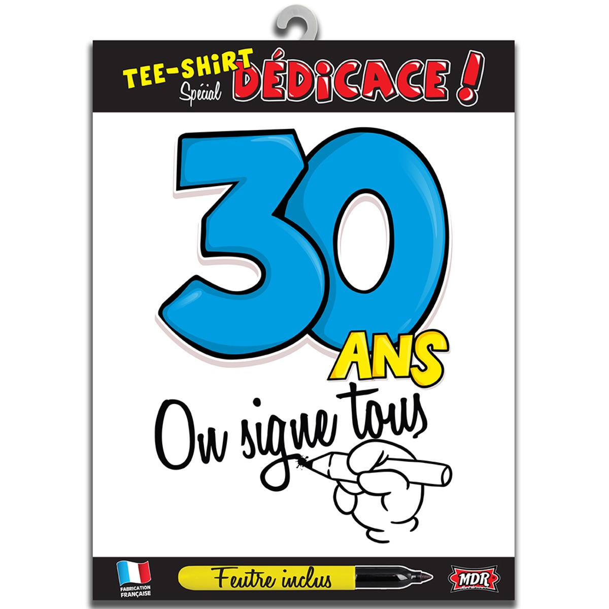 Tee-shirt Spécial dédicace 30 ans en coton - TU Tee-shirt Spécial dédicace 30 ans en coton - TU