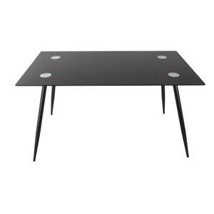 Table - 140 x 80 x H 75 cm - Noir