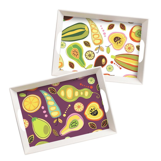 Tapis frigo - Set de table - 9 pièces - Siliconen - 45 x 29 cm - 3 couleurs  