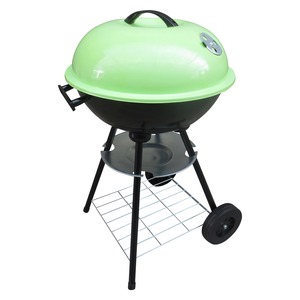 Barbecue boule - 47 x 45 x H 72 cm - vert, noir