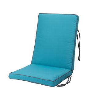 Coussin assise + dossier - Bleu - Accessoires de camping | La Foir'Fouille