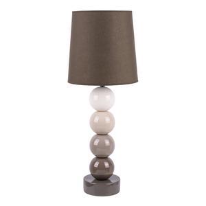 Lampadaire au style épuré ATMOSPHERA Pied en bambou et abat jour tressé aspect fibre de verre
