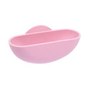 Porte savon à ventouse - L 4.8 x H 4.6 x l 13 cm - Rose