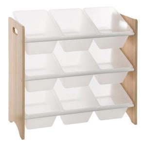 rangement 9 bacs 64 x 29 5 x h 60 cm esprit deco la foir fouille