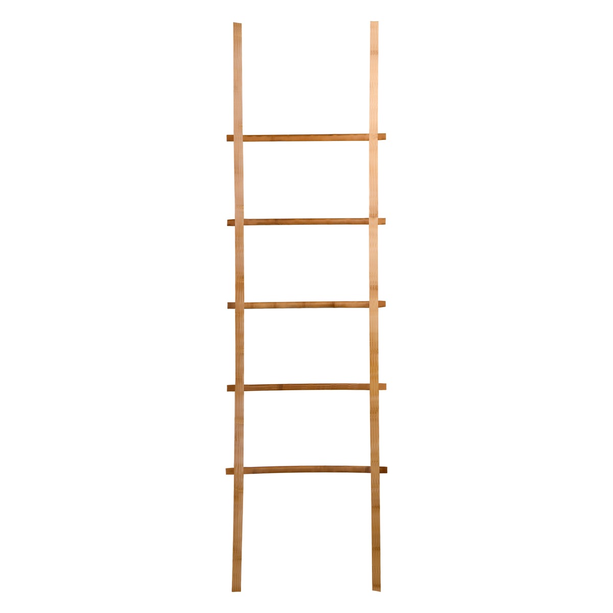 Echelle Porte Serviettes En Bambou 40 X 159 Cm Marron Accessoires Salle De Bain La Foir Fouille