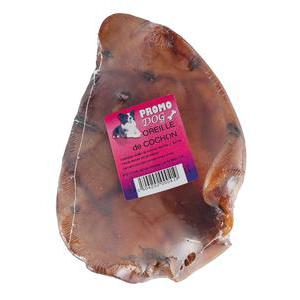 Oreille de cochon pour chien - 50 g - Marron