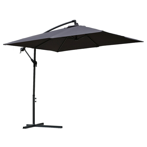 Parasol Deporte Gris Parasols Pieds De Parasols Et Voiles D Ombrage La Foir Fouille