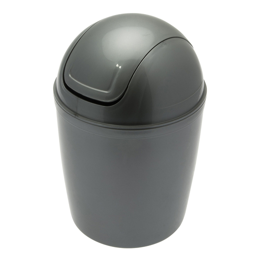 Poubelle De Salle De Bain 1 3 L Gris Poubelles Salle De Bain