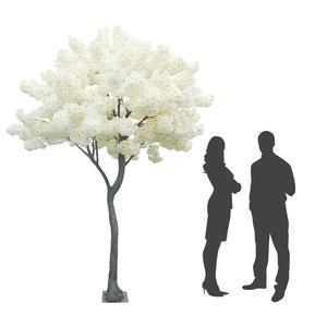 Pommier en fleurs géant - H 270 cm - Blanc