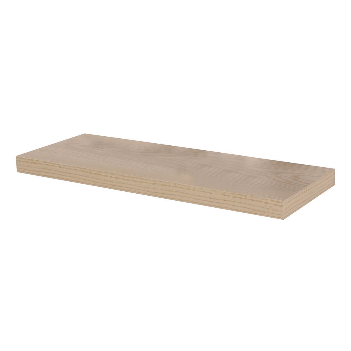 Etagère murale flottante - L 60 cm - Marron Etagère murale flottante - L 60 cm - Marron