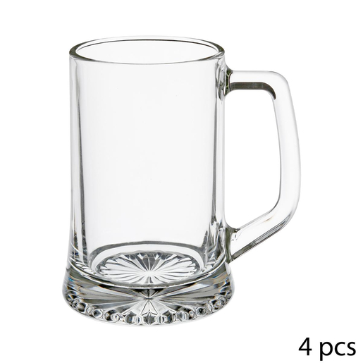 4 Verres A Biere Avec Anse Service De Table Et Art De La Table