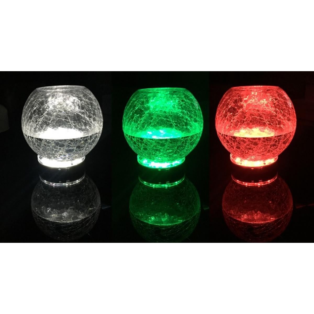 Socle LED multicolore
