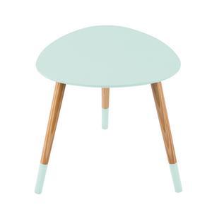 Bout de canapé - 40 x 40 x H 42 cm - Bleu
