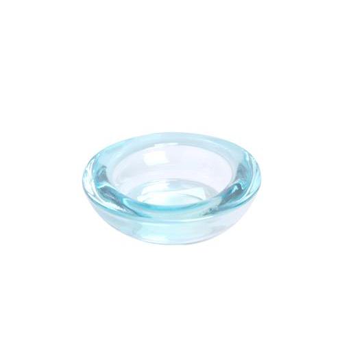 Photophore - Verre - Diamètre 7,5 x H 2,5 cm - Multicolore Photophore - Verre - Diamètre 7,5 x H 2,5 cm - Multicolore