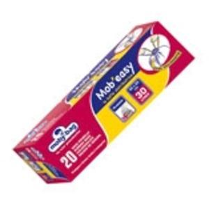 Sacs coulissant noir boîte distributrice 30 litres x 20 sacs