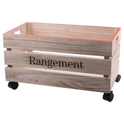 Caisse Marron Paniers Et Boites De Rangement La Foir Fouille