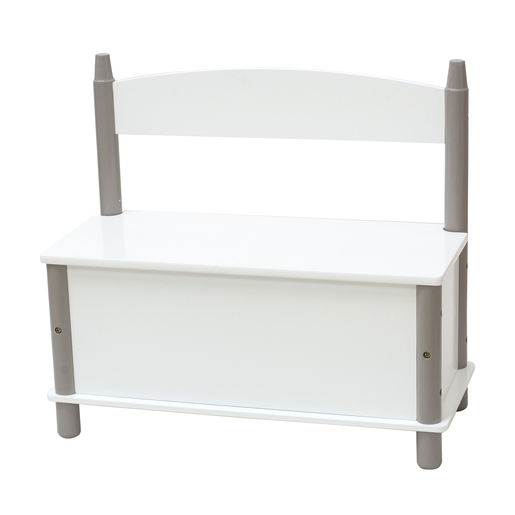 Banc Coffre Scandinave Pour Enfant Blanc Marron Meubles De Salon La Foir Fouille