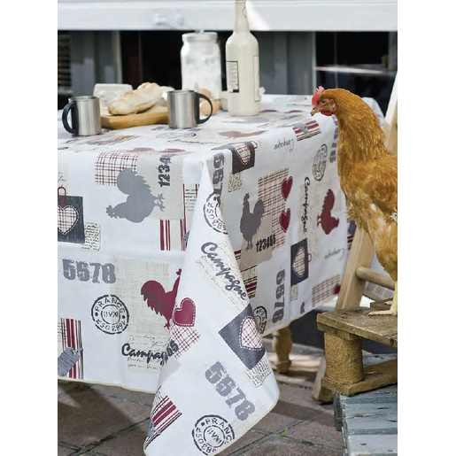 Nappe Pvc Polyester Multicolore Toile Ciree La Foir Fouille