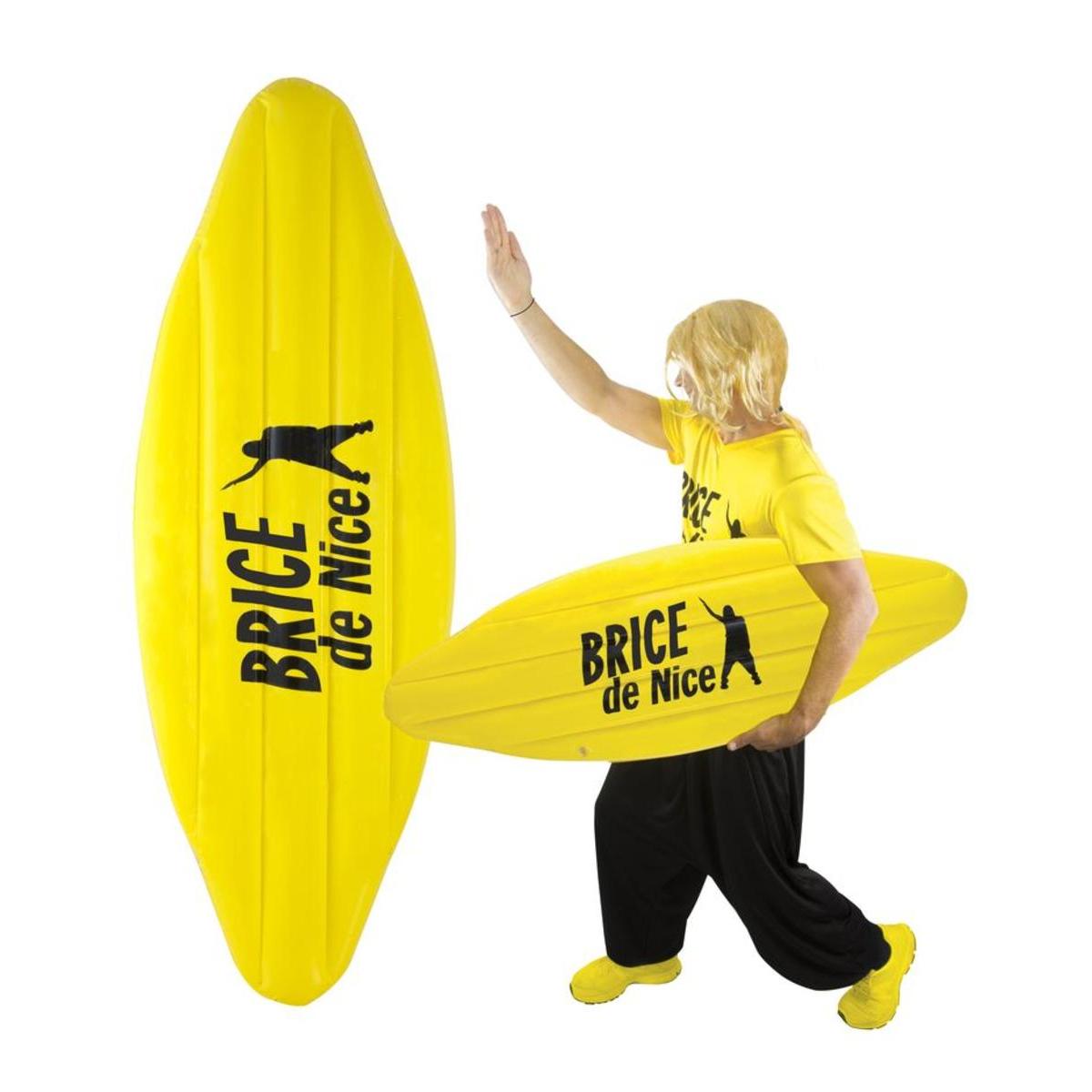 Planche de surf gonflable Brice de Nice - L 27 x H 1 x l 16 cm - Jaune - PTIT CLOWN