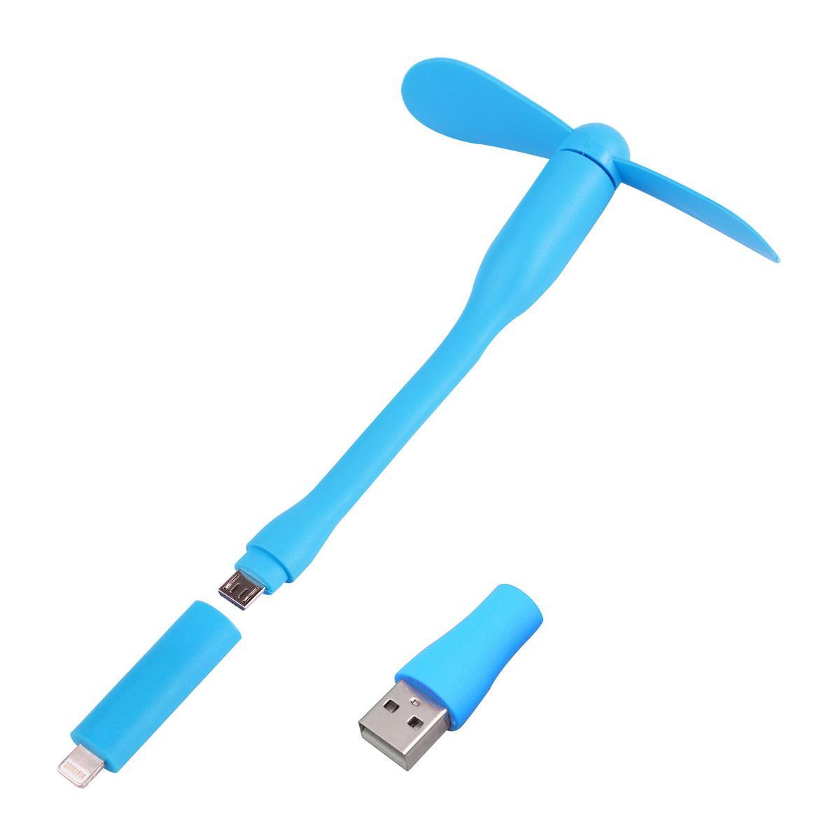 Ventilateur amovible - PVC et Mousse - 130 x 89 x H 15 mm - Bleu