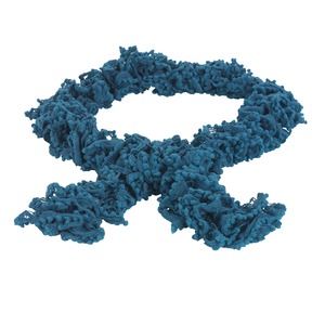 Écharpe fantaisie collection Poliero - Bleu turquoise