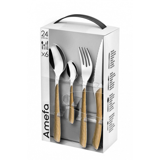 Menagere De 24 Pieces Couverts De Table La Foir Fouille