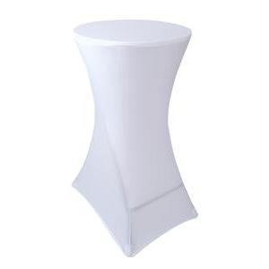 Housse mange-debout Party - ø 60 cm - Blanc - MOOREA