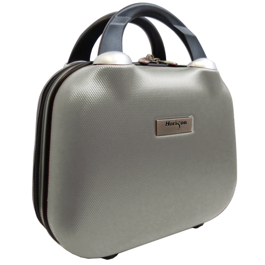 Vanity case rigide - Abs - 34 x 15 x 30 cm - Prune ou gris Vanity case rigide - Abs - 34 x 15 x 30 cm - Prune ou gris