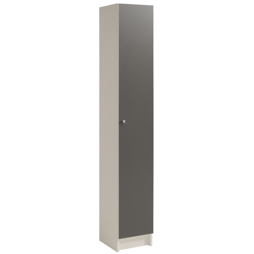 Colonne Gris Blanc Meuble De Salle De Bain La Foir Fouille