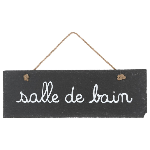 Plaque De Porte En Ardoise Decoration Murale La Foir Fouille