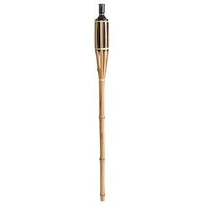 Torche en bambou - Bambou - H 120 cm - Beige naturel