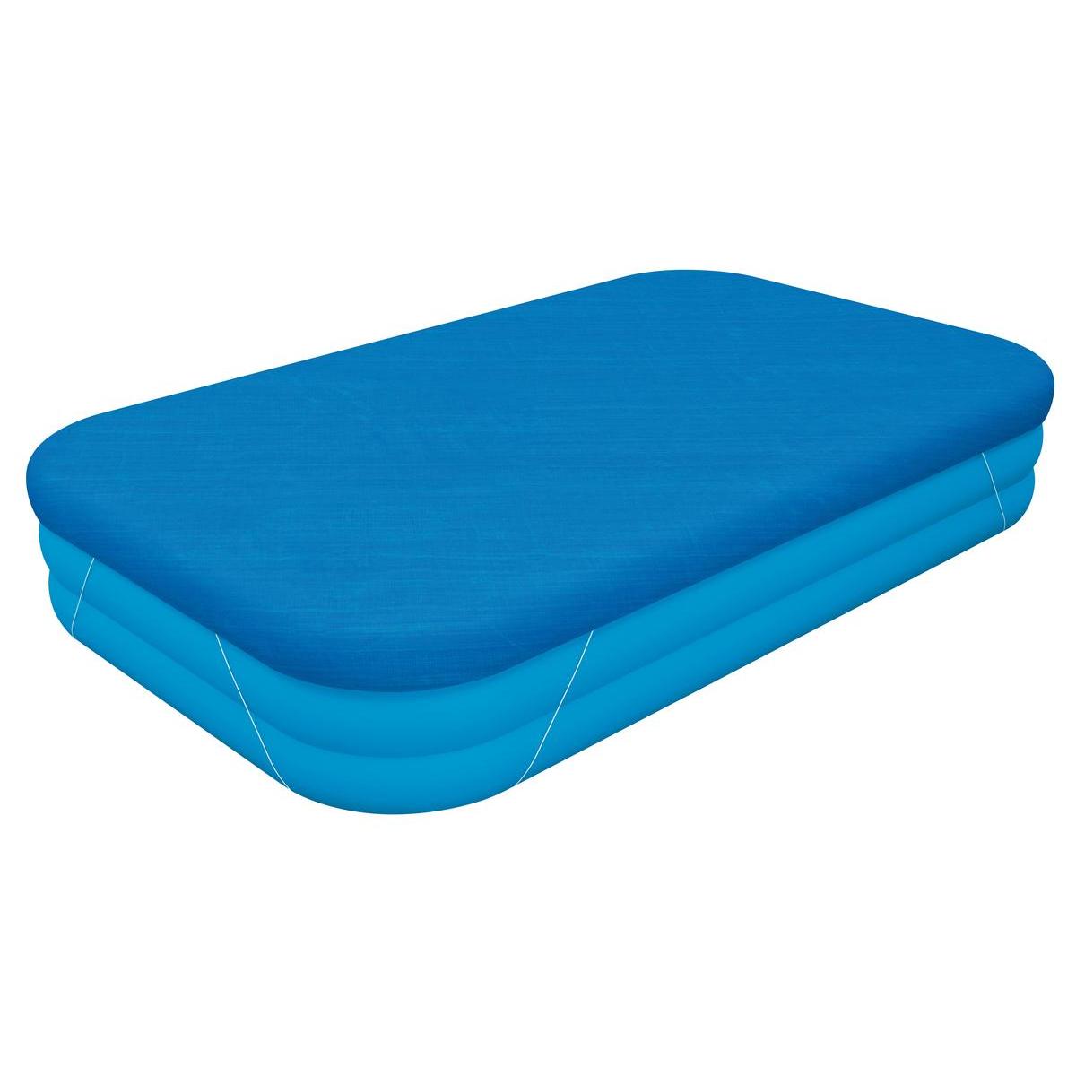 bache pour piscine gonflable rectangulaire 305 x 183 cm bleu bestway accessoires de natation la foir fouille