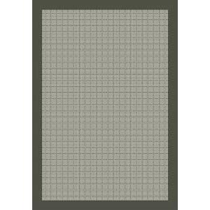 Tapis d'extérieur velours - 100 % Polypropylène - 120 x 170 cm - Gris