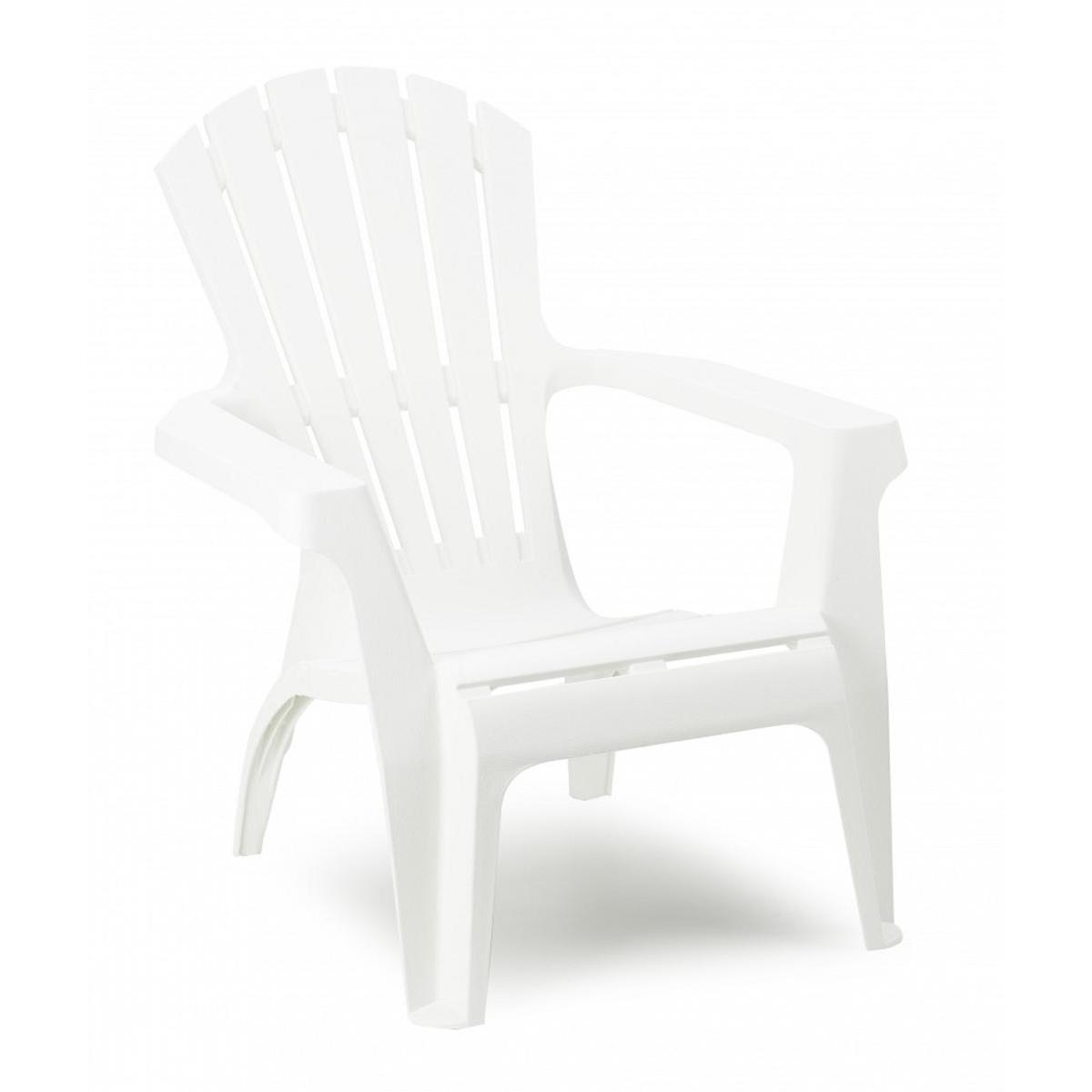 Fauteuil Adiko - 75 x H 86 x 86 cm - Différents modèles - Blanc - MOOREA Fauteuil Adiko - 75 x H 86 x 86 cm - Différents modèles - Blanc - MOOREA
