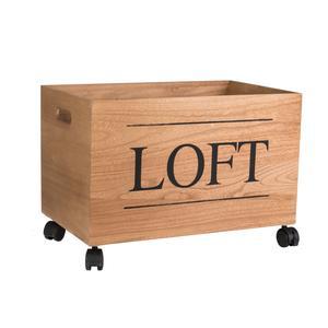Caisse de rangement Loft - Petit modèle - Marron