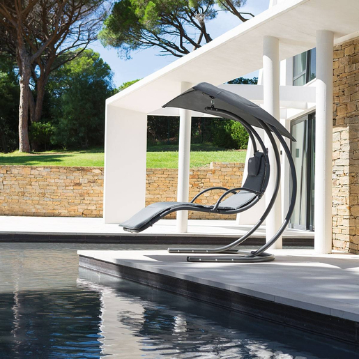 Transat Suspendu Majorque L 115 X L 179 X H 170 Cm Gris Hesperide Fauteuils Detente Et Loveuses La Foir Fouille