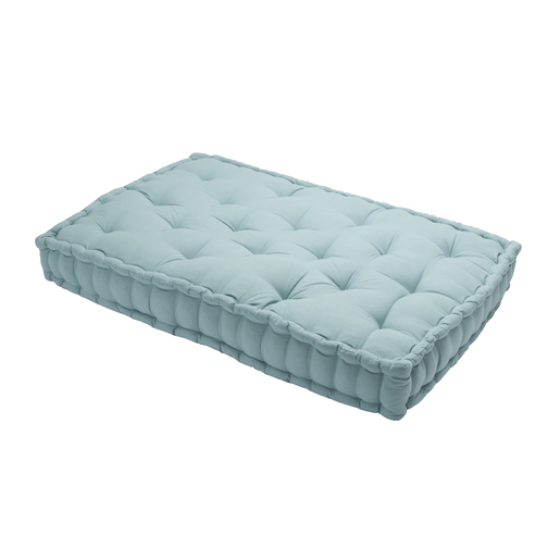 Matelas De Sol 80 X 120 X H 15 Cm Bleu Meubles De Salon La