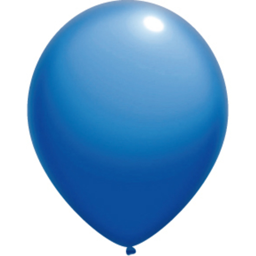 Lot de 10 ballons - Latex - Bleu