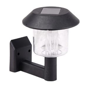 Applique murale solaire à LED - Plastique - 18 x 11,5 x 15 cm - Noir