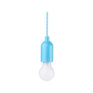 Suspension lampe fil nomade - ABS et Polycarbonate - 16,5 x 5,5 cm / Câble 108 cm - Bleu